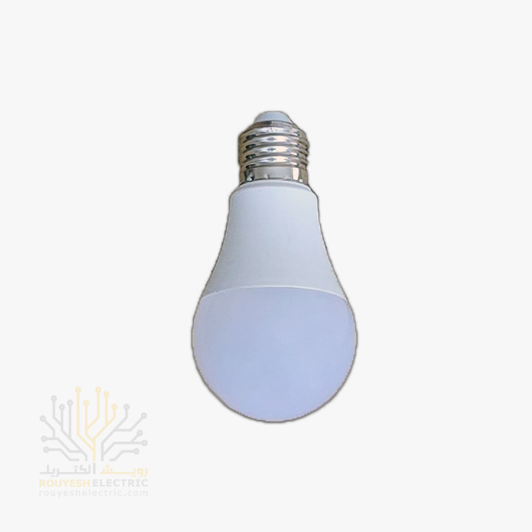 لامپ ال ای دی 10 وات حبابی برند بروکس مهتابی