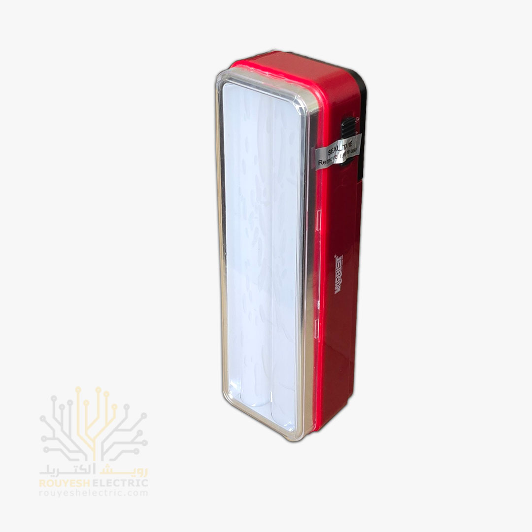چراغ اضطراری برند کاربیست ال ای دی دار مدل GL3602 دو حالته