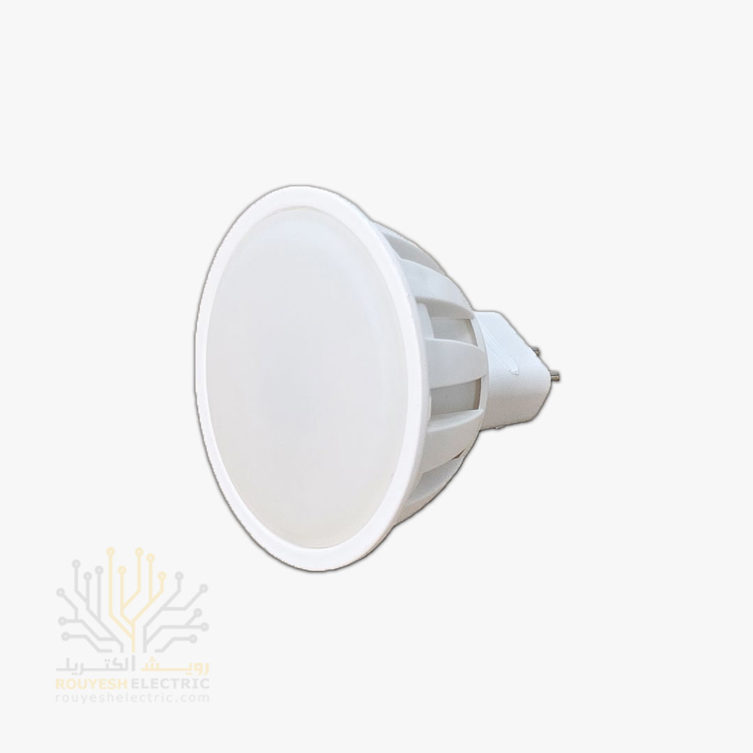 لامپ هالوژن 5 وات برند جی آر مدل پایه سوزنی صورتی