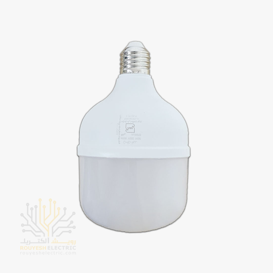 لامپ ال ای دی 30 وات استوانه برند زمان نور مهتابی