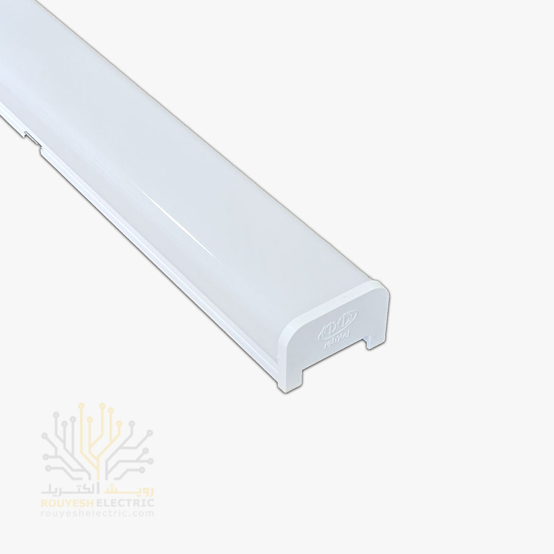 چراغ خطی ال ای دی 40 وات برند زمان نور مدل رادیس طول 60 سانت عرض 5/3 سانت