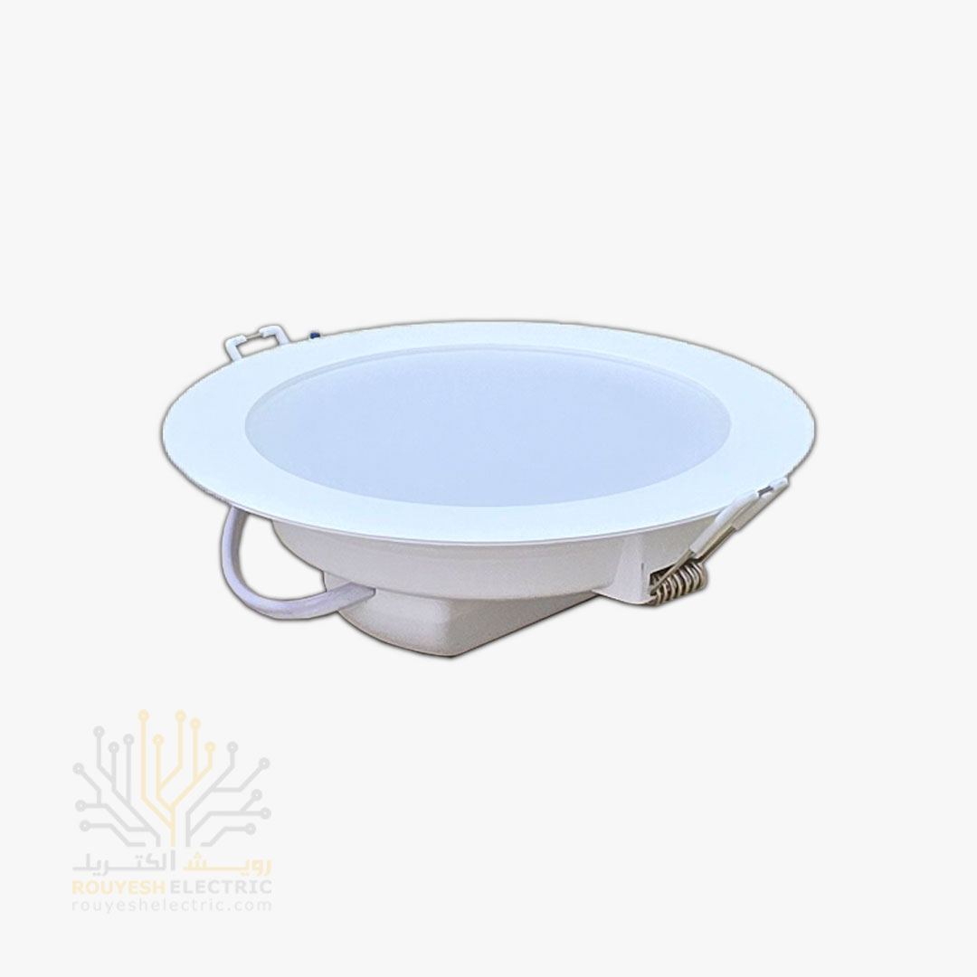 پنل سقفی توکار 18 وات برند بروکس مدل بک لایت رویه 12 آفتابی