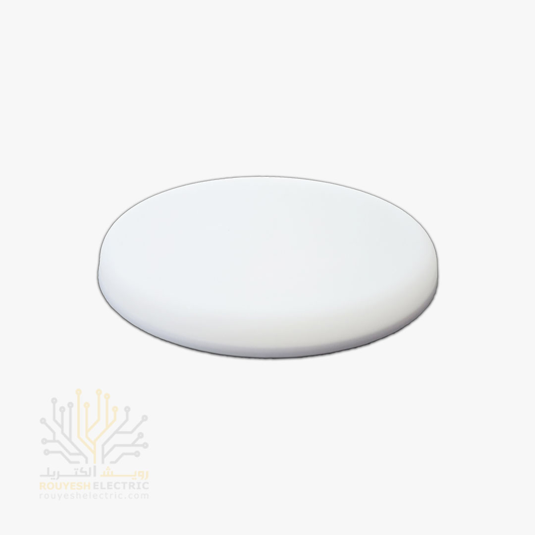 پنل سقفی توکار فول لایت 36 وات برند تک تاب مدل هاله فنر متغیر دایره استاندارد رنگ آفتابی