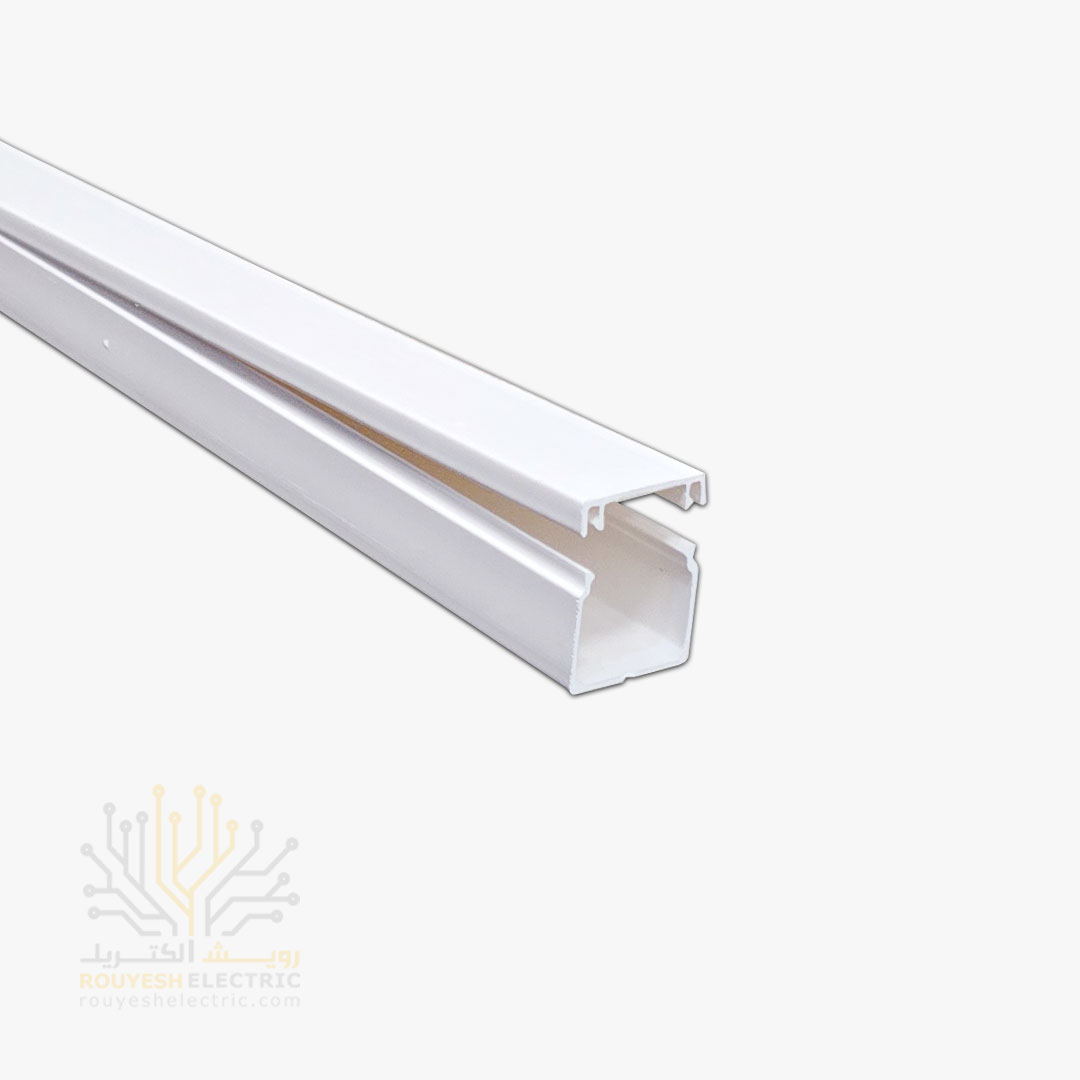 داکت برق برند سوپیتا نمره 20x20 ساده رنگ سفید 90 متر