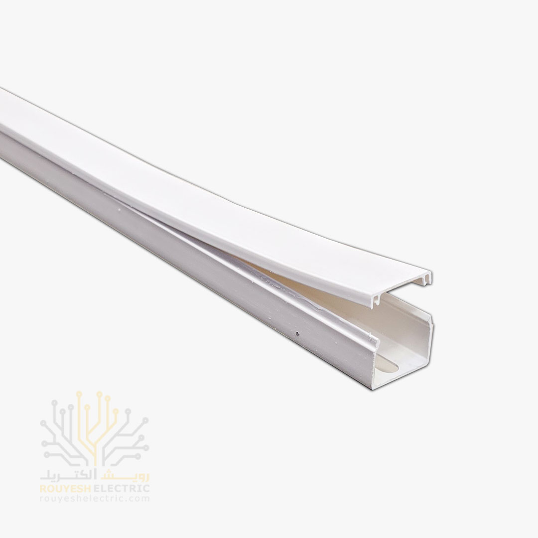 داکت برق برند سوپیتا نمره 25x20 ساده رنگ سفید 70 متر