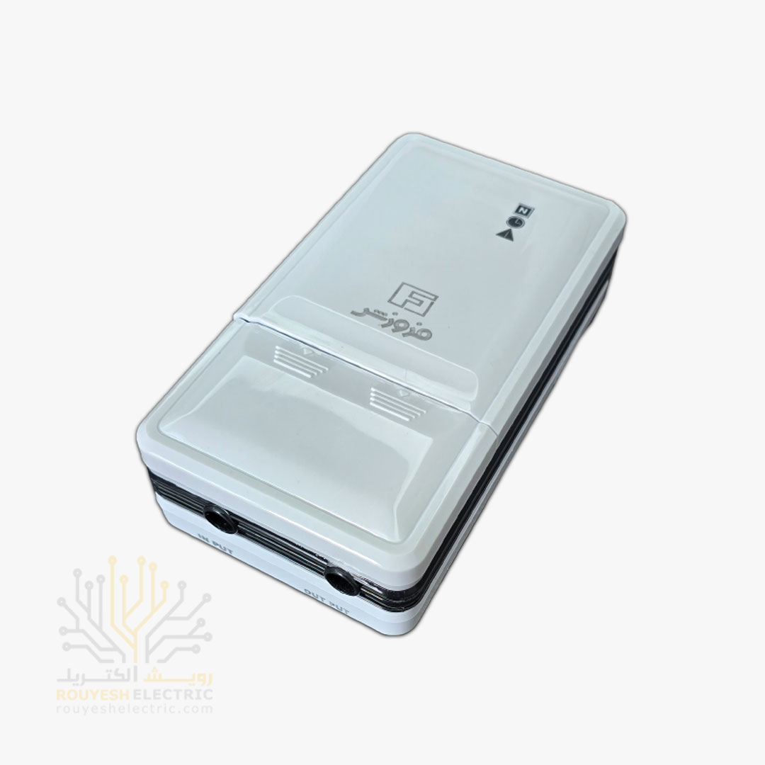 محافظ برق زیر کنتوری برند فروزش مدل DG 80 دیجیتال 80 آمپر