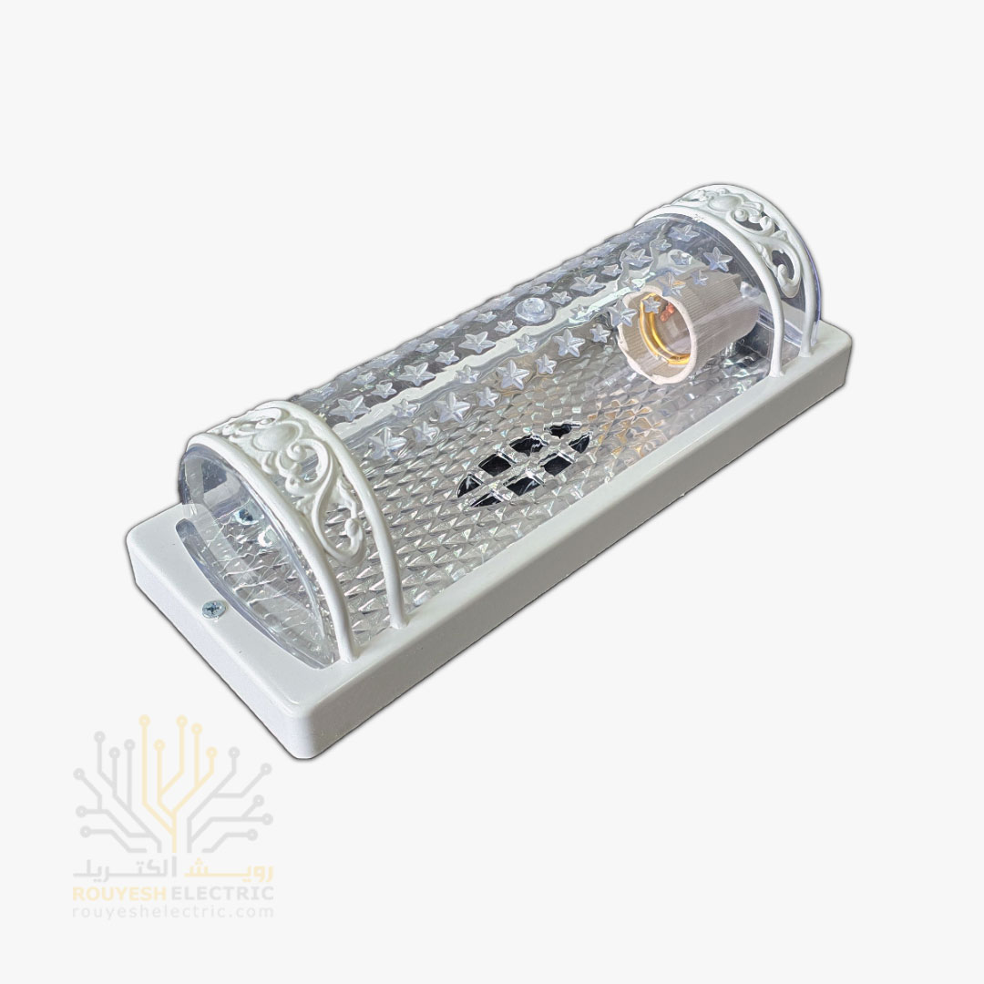 چراغ دیواری برند نورفرد مدل آراد بدنه سفید